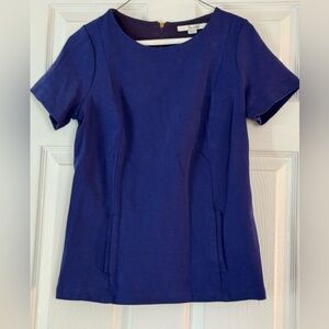 BODEN - Blue Short Sleeve Top